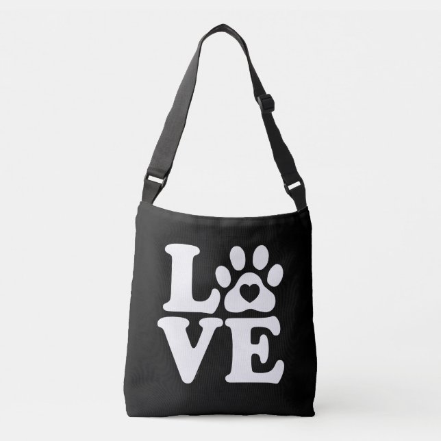 Sac Ajustable Empreinte de patte Love Dogs (Devant)