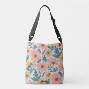 Sac Ajustable Enfants Cute Ladybug Polka dot Daisy Flower Motif
