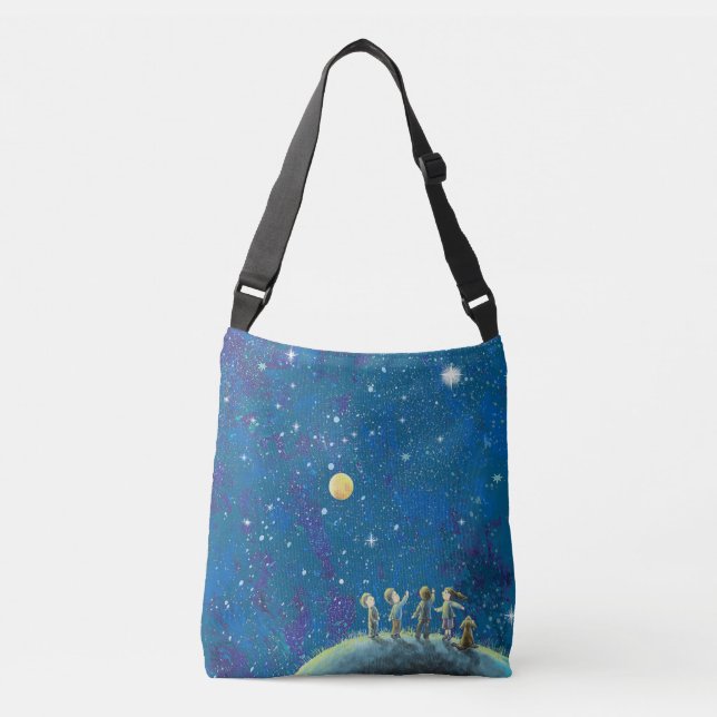 Sac Ajustable Enfants Regardant Night Sky (Devant)