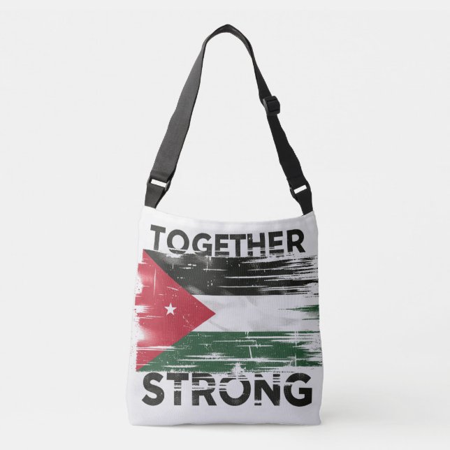 Sac Ajustable Ensemble un soutien solide Palestine (Devant)