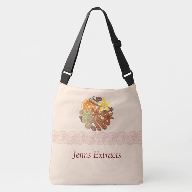 Sac Ajustable Épices et assaisonnements et extraits personnalisa (Devant)