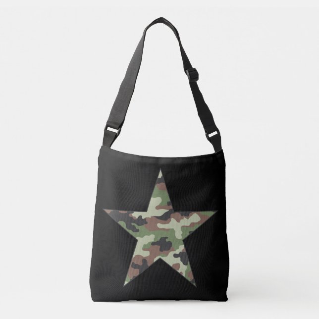 Sac Ajustable Étoile militaire du Camouflage (Devant)