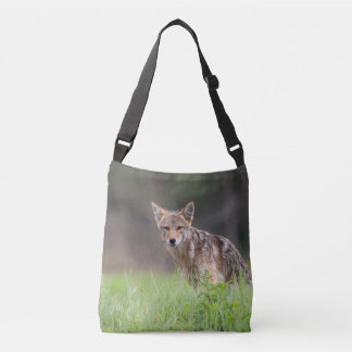 Sac Ajustable Faune de coyote avec forêt douce