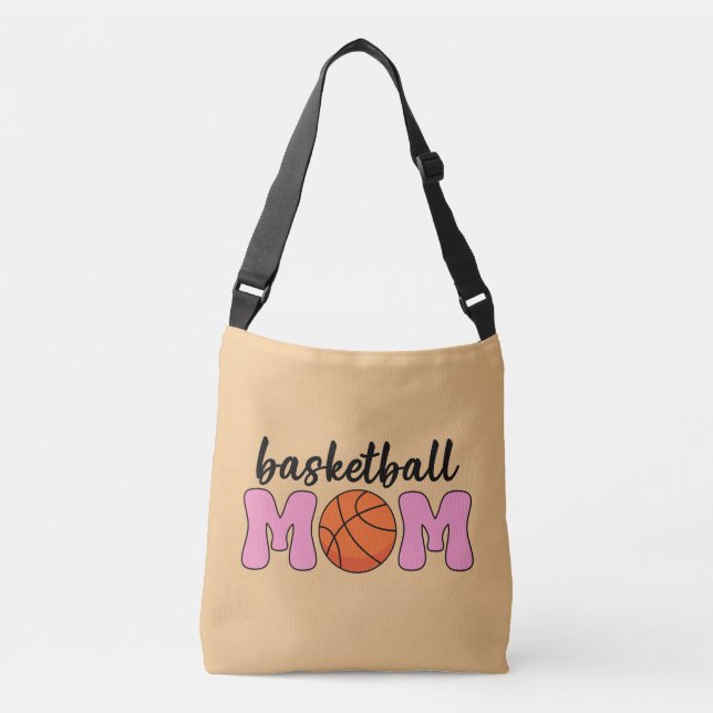 Sac Ajustable Fête de la mère mère du basket-ball (Devant)