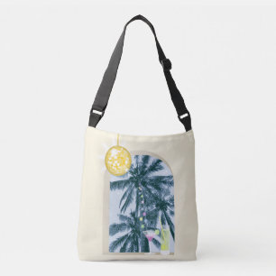 Sac Ajustable Fêtes, cocktails et boule Disco sous les palmiers