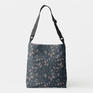 Sac Ajustable Feuilles et baies - Brown foncé, Tan Scarf