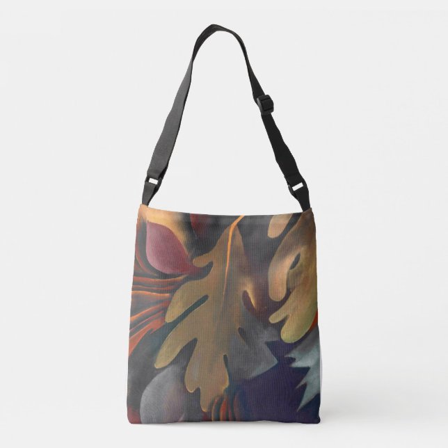 Sac Ajustable Feuilles sous l'eau | Georgia O'Keeffe | (Dos)