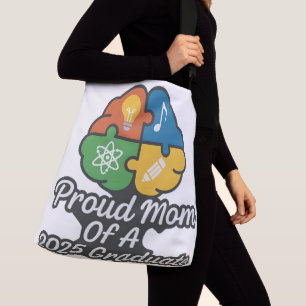 Sac Ajustable Fier Maman de 2025 Psych Grad - Puzzle Cerveau Art
