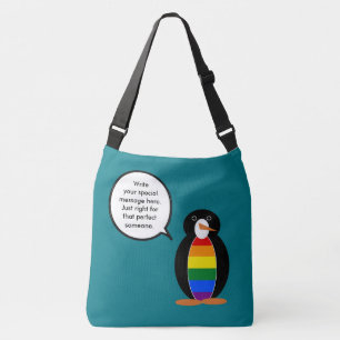 Sac Ajustable Fierté Gay Mme Pingouin Personnalisée