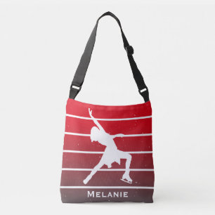 Sac Ajustable Figure Patinage "Ice princess" nom personnalisé