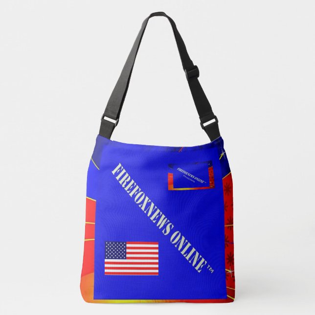 Sac Ajustable FIREFOXNEWS ONLINE™ Fourre-tout (Devant)