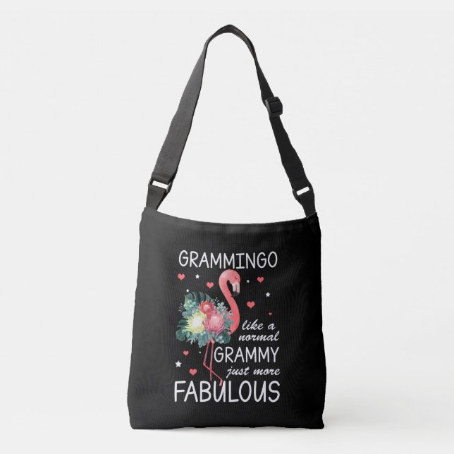 Sac Ajustable Flamant rose Comme Un Grammy Normal Juste Plus Fab (Devant)