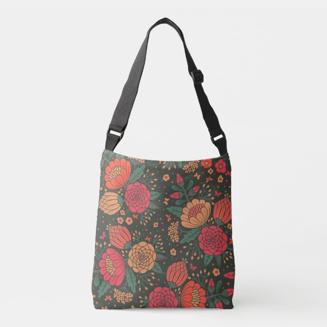 Sac Ajustable fleur (Devant)
