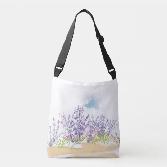 Sac Ajustable Fleur de lavande (Devant)
