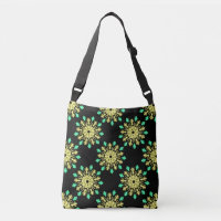 Fleur de néon jaune et vert