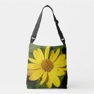 Sac Ajustable Fleur jaune aux feuilles verts