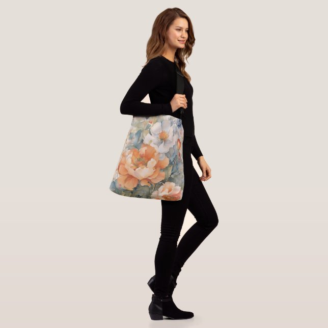 Sac Ajustable Fleurs (Sur le modèle)