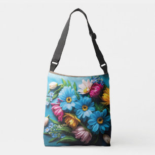 Sac Ajustable Fleurs Colorées