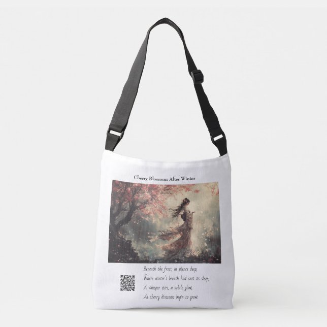 Sac Ajustable Fleurs de cerisiers (Devant)