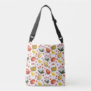 Sac Ajustable Fleurs de poules de Pâques Oeufs Fête
