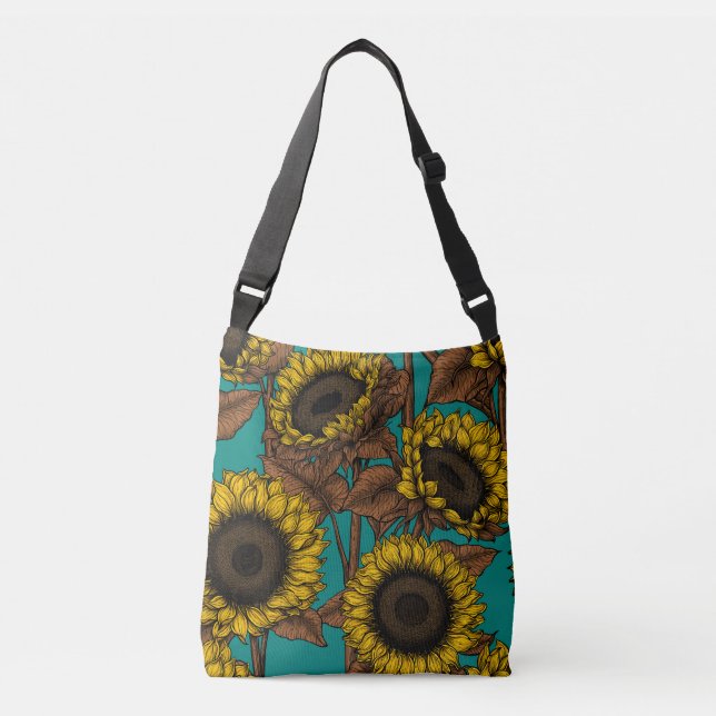 Sac Ajustable Fleurs de soleil (Devant)