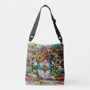 Sac Ajustable Fleurs de soleil Gnome Occidentales Pierres Turquo