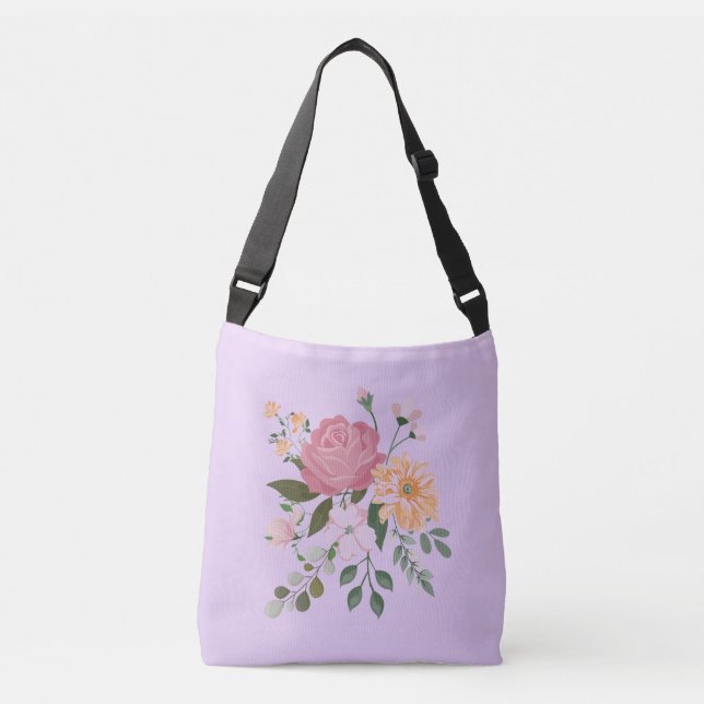 Sac Ajustable Fleurs d'eau (Devant)