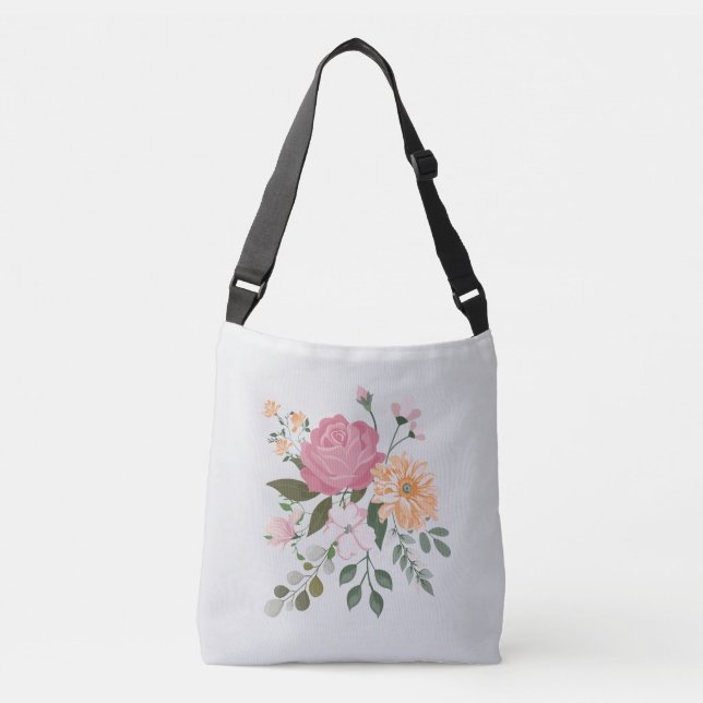 Sac Ajustable Fleurs d'eau (Devant)