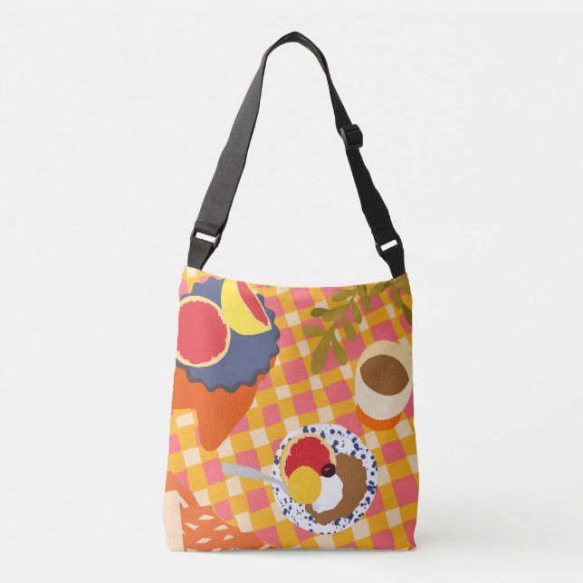 Sac Ajustable Fleurs et Brunch (Devant)