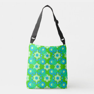 Sac Ajustable Fleurs Perles Donuts Spearmint Blue Apple Green