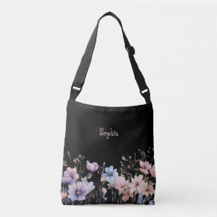 Sac Ajustable Fleurs sauvages pastel Printemps Personnaliser Dég