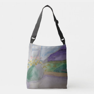 Sac Ajustable Fleurs Sur Le Rebord De Fenêtre