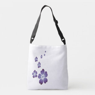 Sac Ajustable Fleurs violettes