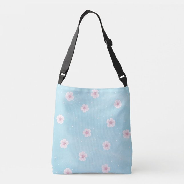 Sac Ajustable Floraison de fleurs de cerisiers japonais Sakura (Dos)