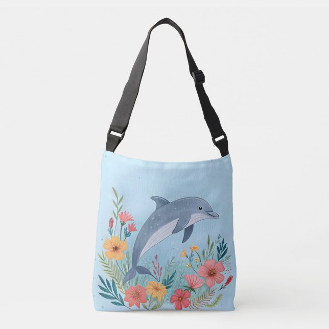 Sac Ajustable Floral Dolphin (Devant)