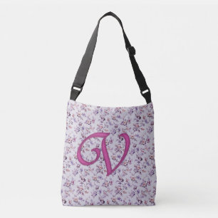 Sac Ajustable Floral Luxury Monogramme V