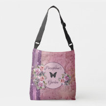 Floral rose motif mélangé