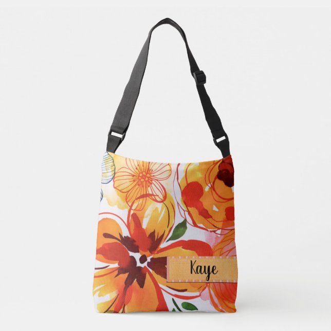 Sac Ajustable Flore personnalisée rétrospective (Devant)