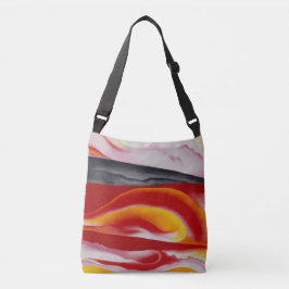 Sac Ajustable Flux rouge, jaune et noir | Georgia O'Keeffe |