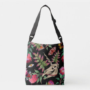Sac Ajustable Forêt magique Unicorn Motif foncé.