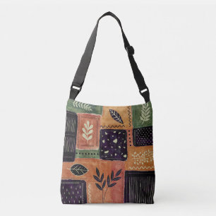 Sac Ajustable Formes et Feuilles de cercles géométriques Abstrai