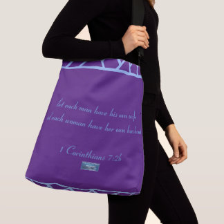 Sac Ajustable Fourre-tout 7 Large (Triangles Violets)RFPMDesigns