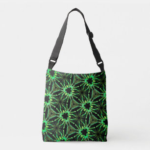 Sac Ajustable Fourre-tout bandoulière Jimette Design vert noir