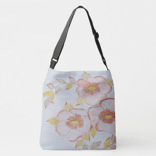 Sac Ajustable Fourre-tout Brown floral