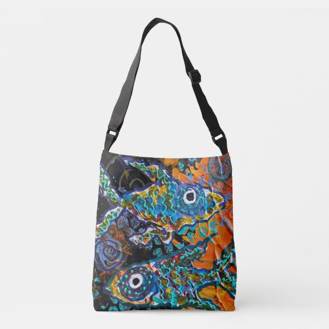 Sac Ajustable Fourre-tout des poissons (Dos)