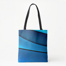 FOURRE-TOUT GÉOMÉTRIQUE BLEU