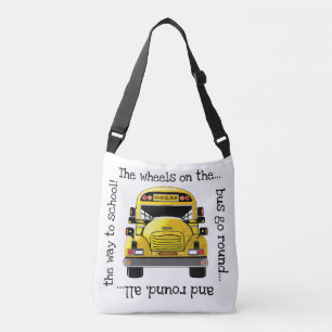 Sac Ajustable Fourre-tout personnalisé par autobus scolaire