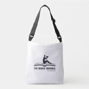 Sac Ajustable Fourre-tout - Tant de livres si peu de temps - lec