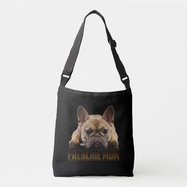 Sac Ajustable Frenchie Mama T Femmes French Bulldog Cadeau Chien (Devant)