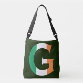 Sac Ajustable G Monogramme superposé sur cbcnt drapeau irlandais